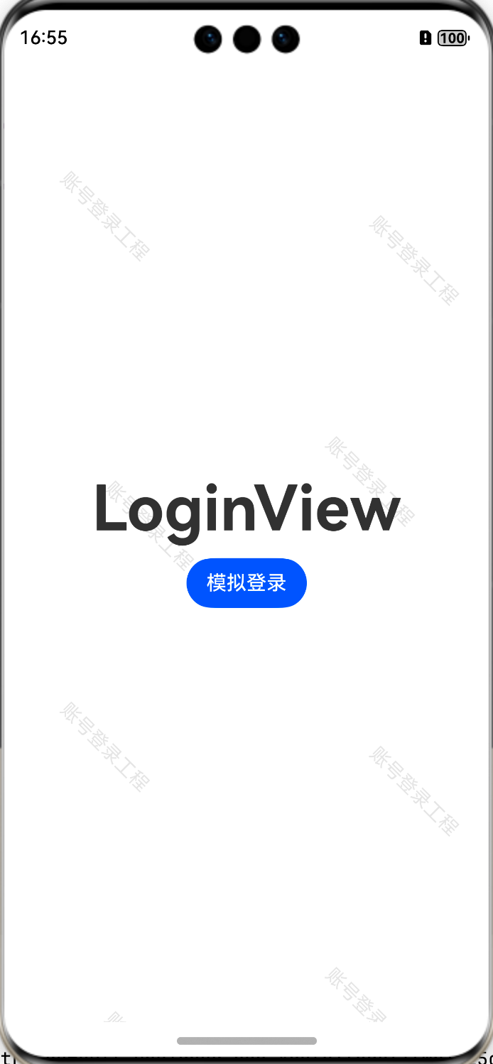 初始运行效果